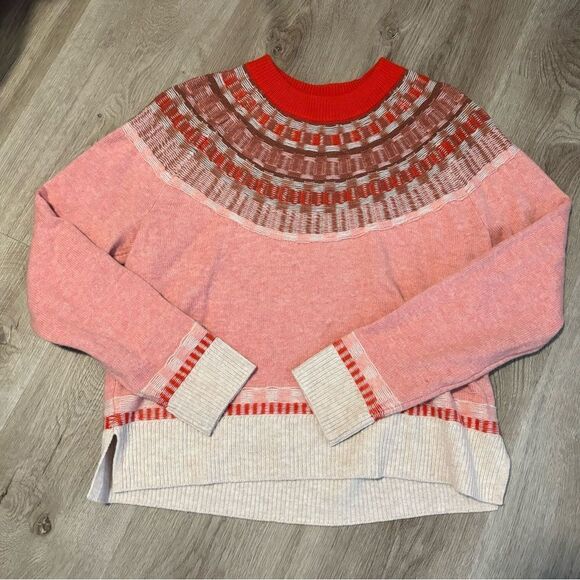 Madewell Fair Isle Mayer Pullover Sweater - Picture 5 of 10